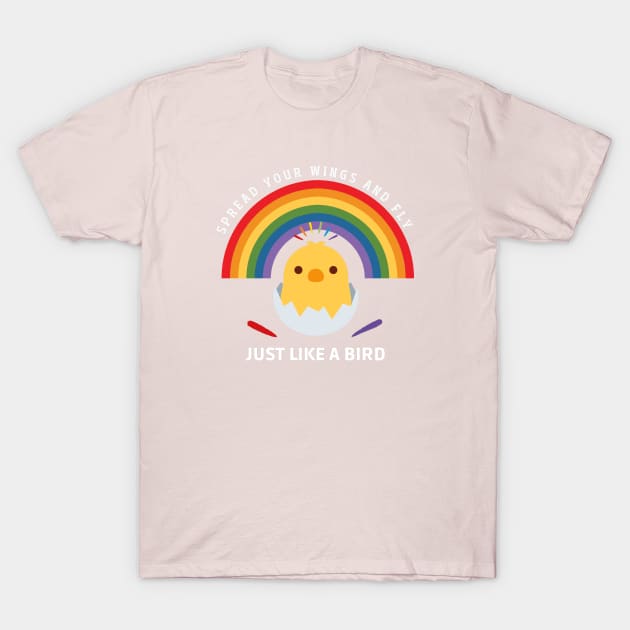 Fly Free! T-Shirt by TheKindbySensei